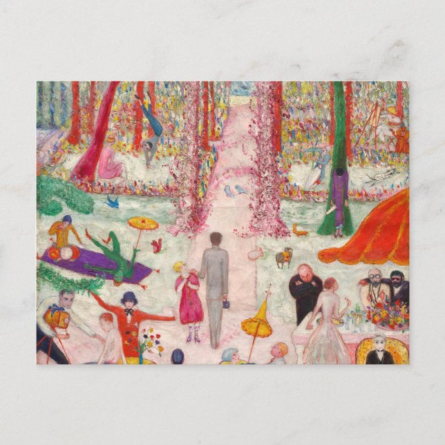 Sunday Afternoon in the Country, 1917 Vykort (Framsida)