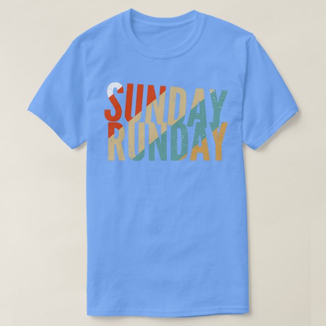 Sunday Runday 2 T Shirt (Design framsida)