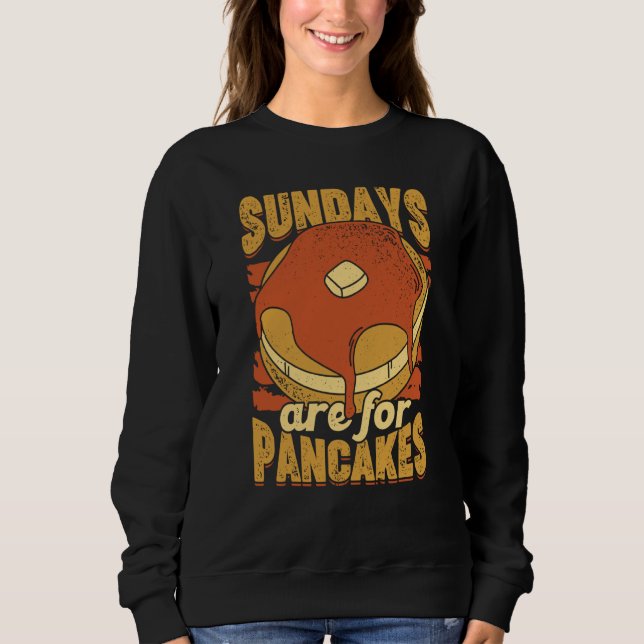 Sundays Are For Pancakes for a Baking T Shirt (Framsida)