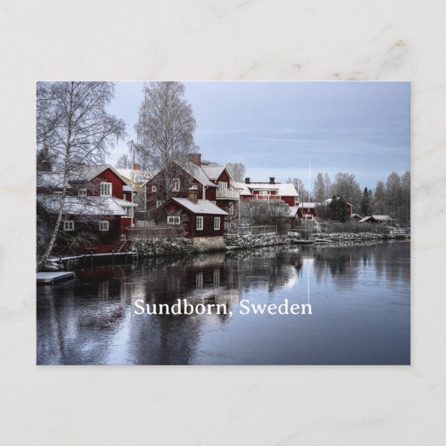Sundborn, Sverige Vykort (Framsida)