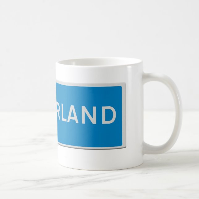 Sunderland Roadsign Kaffemugg (Höger)