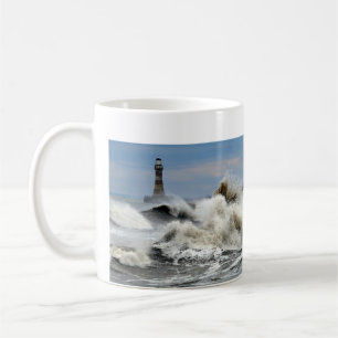 Sunderland - Roker pir & fyr Kaffemugg