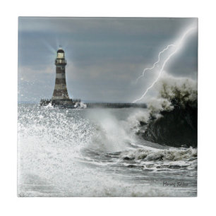 Sunderland - Roker pir & fyr Kakelplatta