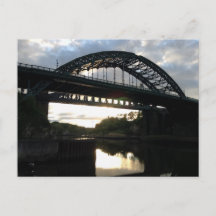 Sunderland Wearmouth Bridge vykort