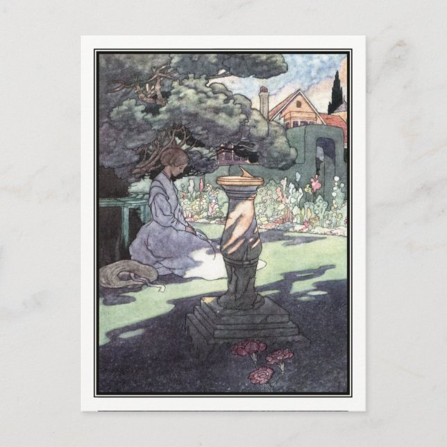 Sundial av Charles Robinson Vykort (Framsida)