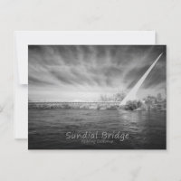 Sundial Bridge Monochrome