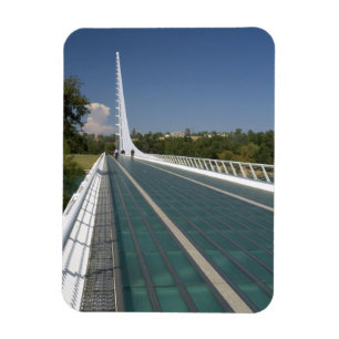 Sundial Bridge på Turtle Bay Magnet