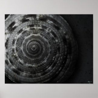 Sundial (Front) BW Poster