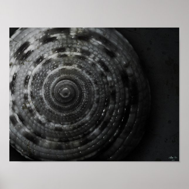 Sundial (Front) BW Poster (Framsidan)