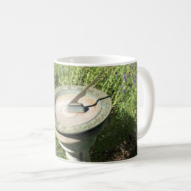Sundial in Lavender Kaffemugg (Framsida höger)