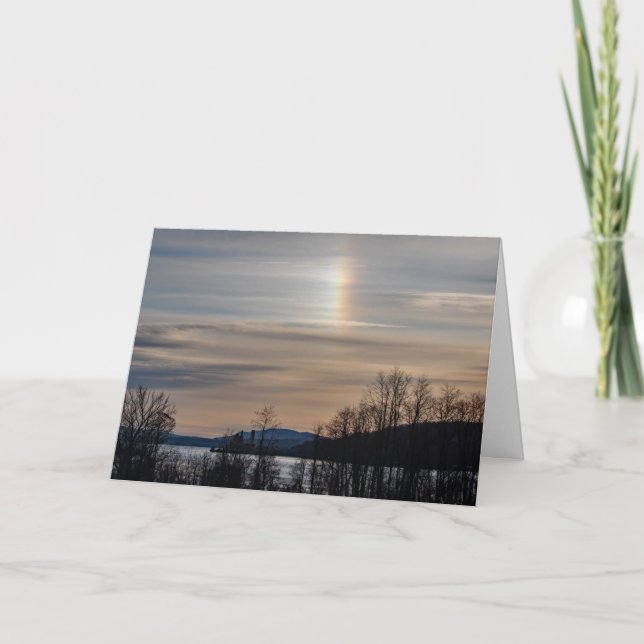 Sundog over Hudson Kort (Framsida)