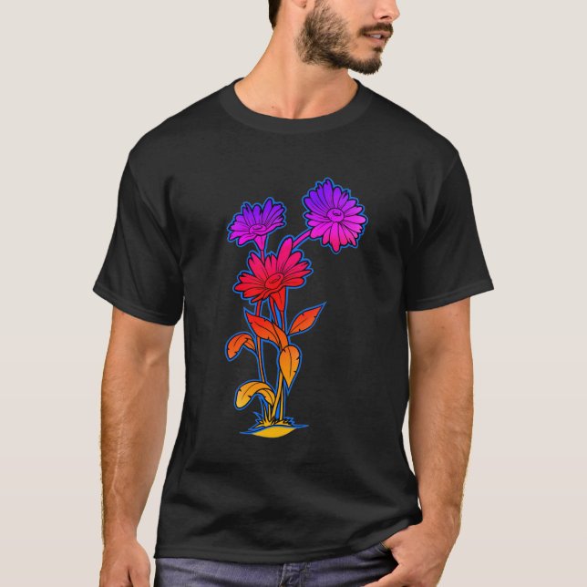 SundownArt Dasies T Shirt (Framsida)