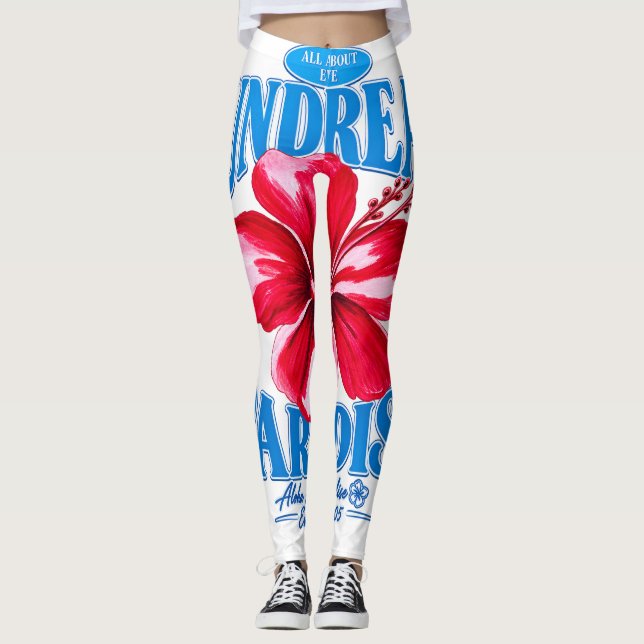 🌺 Sundream Paradis Leggings (Framsida)