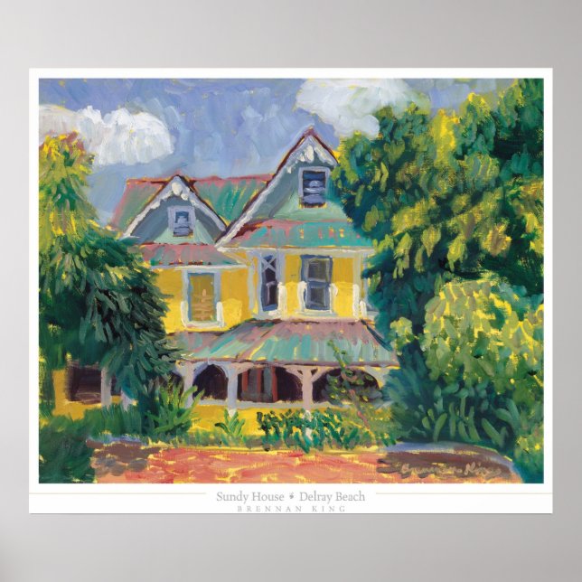 Sundy House-utskrift Poster (Framsidan)