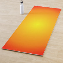 Sunfire Red Guld Gult Ljusa färger Orange Back
