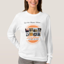 Sunflare Sång - Låt musiken Shine T-Shirt