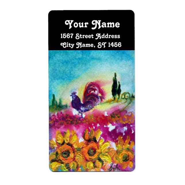 SUNFLÖDEN OCH BLACK TUPP FRAKTSEDEL (Framsidan)