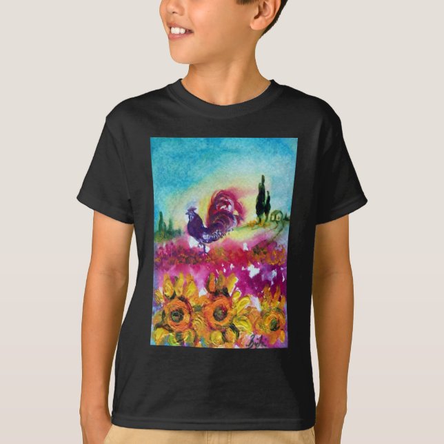 SUNFLÖDEN OCH BLACK TUPP T-SHIRT (Framsida)