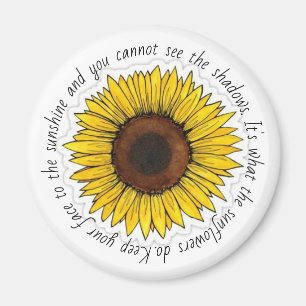 Sunflowe magnet