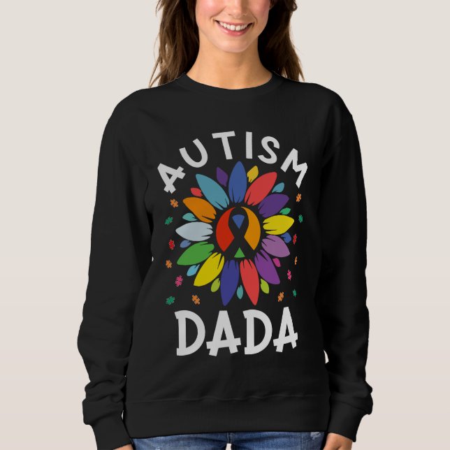 Sunflower Autism Awareness Day Matching Family Aut T Shirt (Framsida)