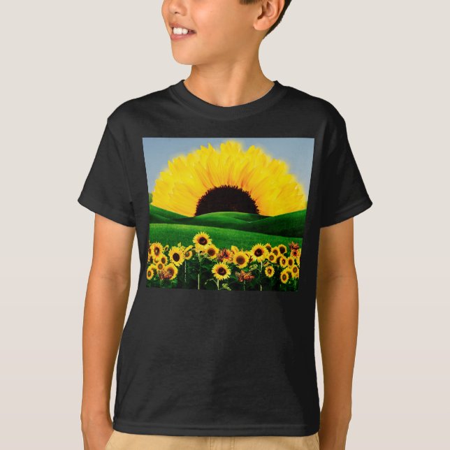 SUNFLOWER BACKE T SHIRT (Framsida)