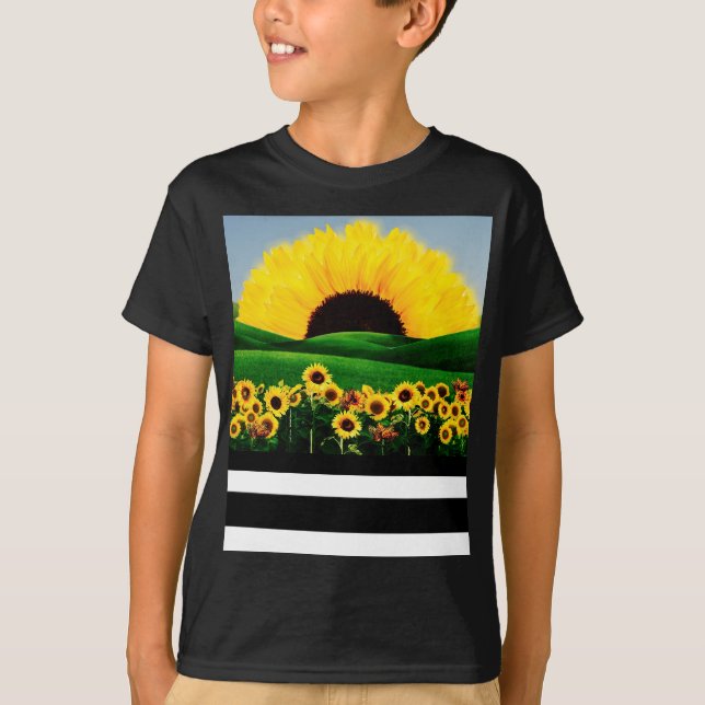 SUNFLOWER BACKE T SHIRT (Framsida)