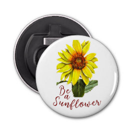 Sunflower Bottle Opener Flasköppnare