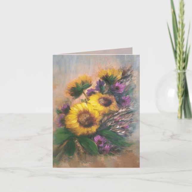 Sunflower Breeze 4 x 5.6 Kort (Framsida)
