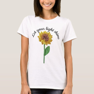 Sunflower christian t shirt