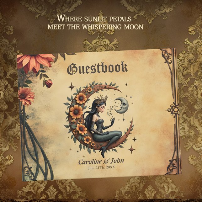 Sunflower Crescent Queen  Gästböcker (Skapare uppladdad)