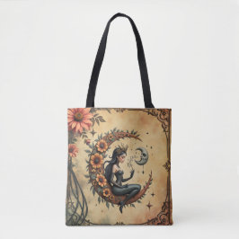 Sunflower Crescent Queen  Tygkasse