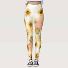 SUNFLOWER DELIGHT-LAGAR LEGGINGS