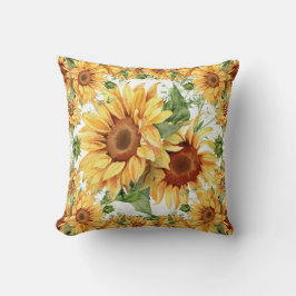 Sunflower Design Kudde