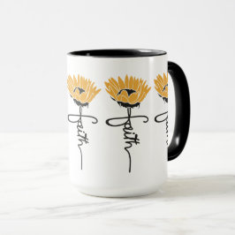 Sunflower Faith Mug Mugg