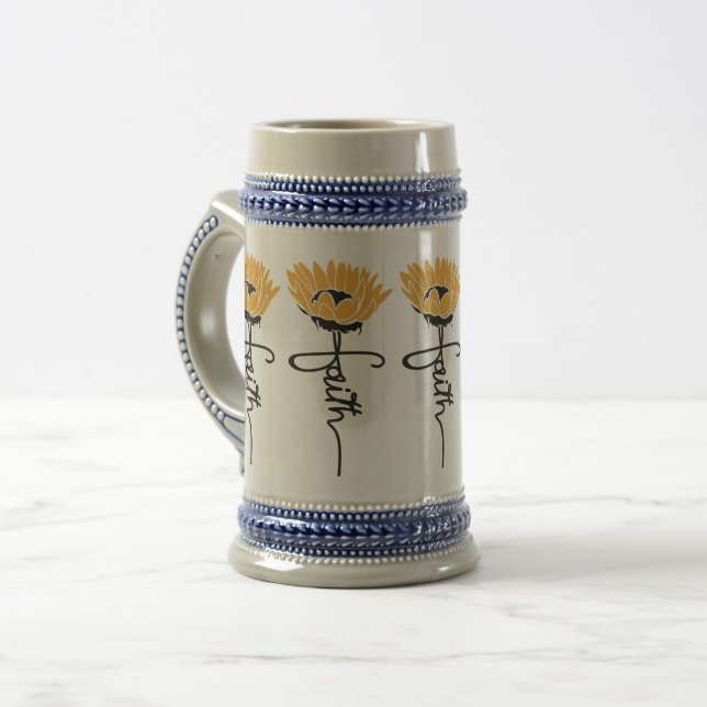 Sunflower Faith Mug Sejdel (Framsida vänster)