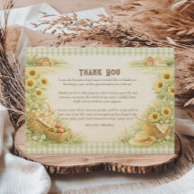 Sunflower Farm Storybook Kids Birthday