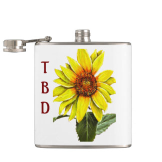 Sunflower Flask Fickplunta