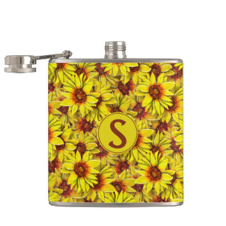 Sunflower Flask Fickplunta