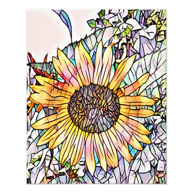 SUNFLOWER FOTOTRYCK (Framsidan)