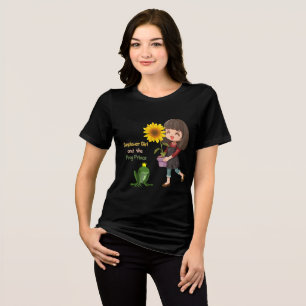 Sunflower Girl och grodprinsen T Shirt