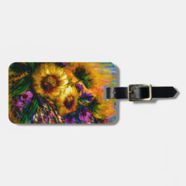 "Sunflower Glow"  Bagagebricka