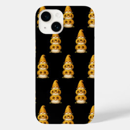 Sunflower Gnome Hidden Smiles Beneath the Golden