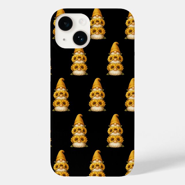 Sunflower Gnome Hidden Smiles Beneath the Golden  (Baksida)