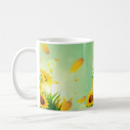 sunflower kaffemugg