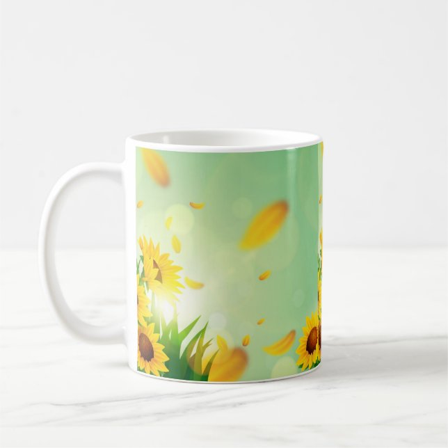 sunflower kaffemugg (Vänster)