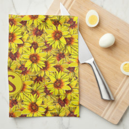 Sunflower Kitchen Towel Kökshandduk