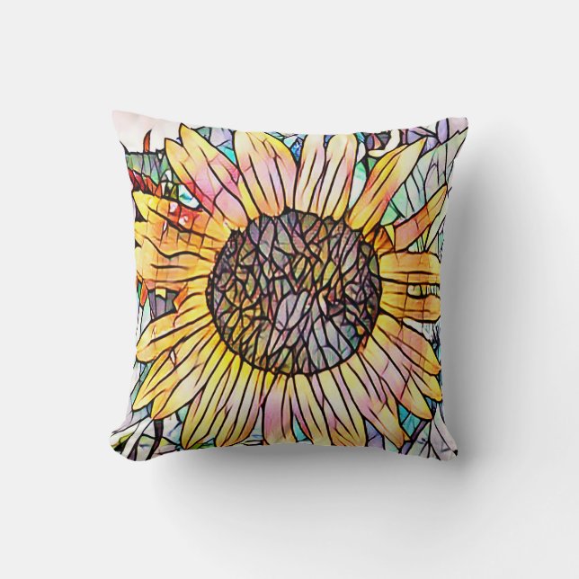 SUNFLOWER KUDDE (Framsida)