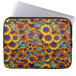 Sunflower Laptop Bag Laptop Fodral
