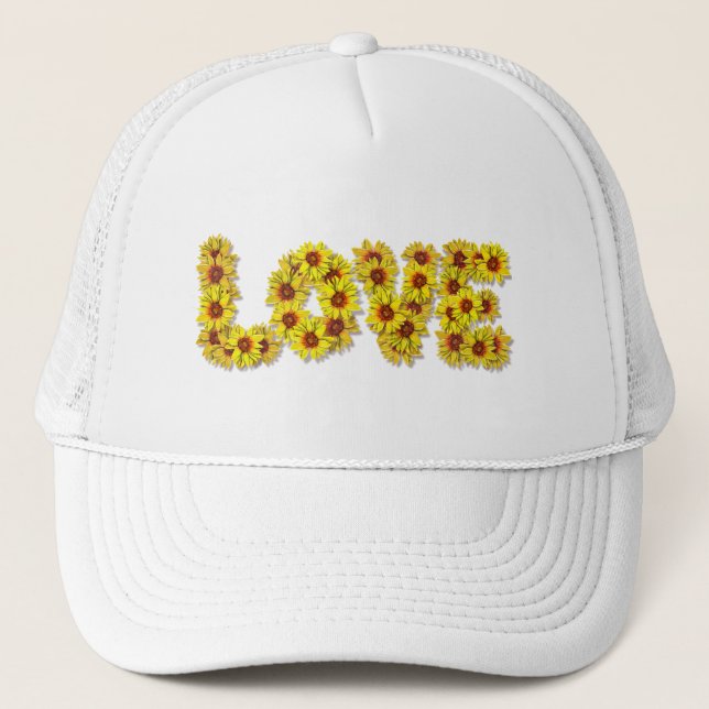 Sunflower Love Hat Keps (Framsida)