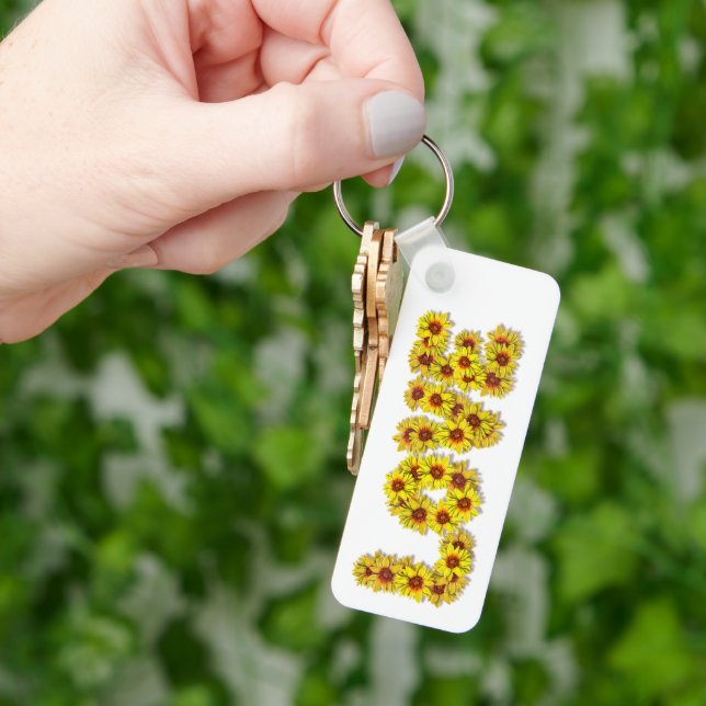 Sunflower Love Keychain Nyckelring (Hand)